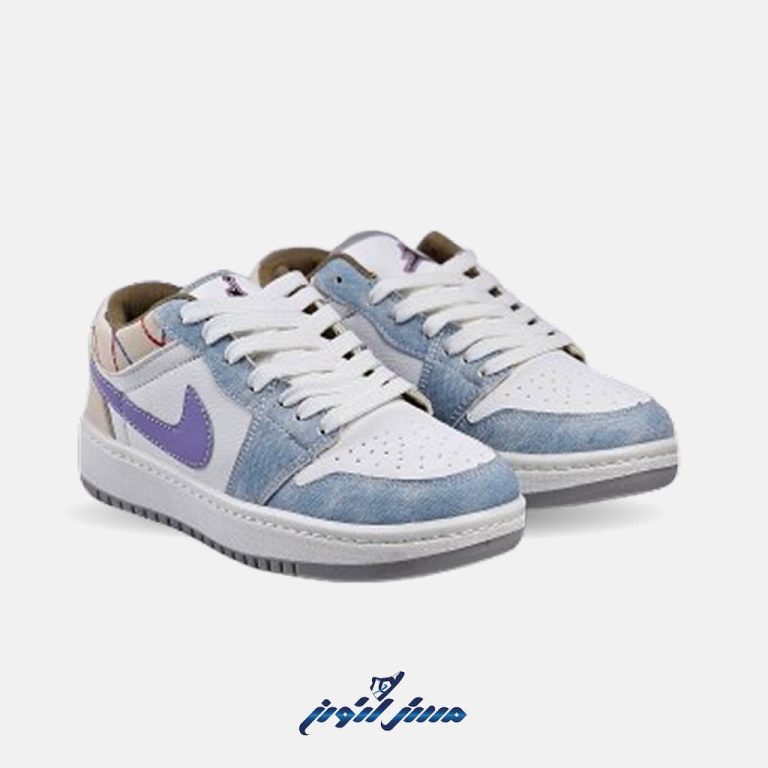 کفش اسپرت ایرجردن سفید بنفش
