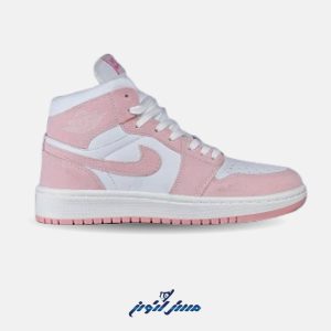 کفش اسپرت ایر جردن ساق دار صورتی